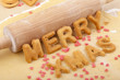 Foto: christmas cookies with letter biscuits christmas cookies with letter biscuits