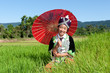 Portrait Hmong von Laos