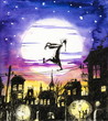 Sleepwalking-watercolors