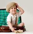 The suitcase boy
