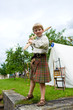 Foto: boy in scottish dress boy in scottish dress