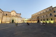 Lecce (Puglia, Italy): The baroque square at evening Lecce (Puglia, Italy): The baroque square at evening