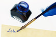 Foto: Blauer Federkiel Blauer Federkiel