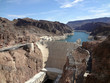 Hoover Dam overhead seen from Arizona side Hoover Dam overhead seen from Arizona side