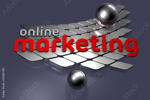 Illustration: Online Marketing Online Marketing