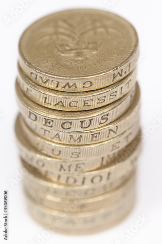 Photo: One Pound Coins 1 One Pound Coins 1