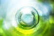 Blue and green abstract background