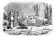 Copan in Honduras vintage engraving Copan in Honduras vintage engraving