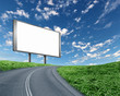 billboard on the road