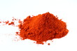 Food spice pile of red ground Paprika Food spice pile of red ground Paprika