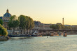 View the banks of the Seine in Paris
