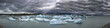 Rayons de soleil sur le Jokulsarlon