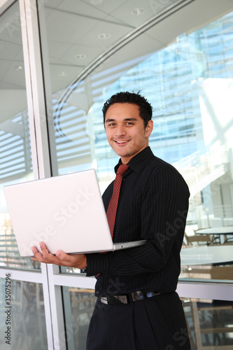 Photo: Handome Hispanic Business Man Handome Hispanic Business Man