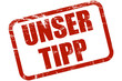 Grunge Stempel rot UNSER TIPP