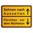 Nichtstun
