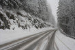 Wintereinbruch - Rutschige Strasse