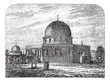 Dome of the Rock in Jerusalem Israel vintage engraving Dome of the Rock in Jerusalem Israel vintage engraving