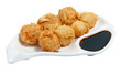 cheese balls with garlic sauce cheese balls with garlic sauce