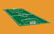 Vector: Soccer field illustration Soccer field illustration