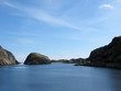 Picturesque landscape at Norway islands Picturesque landscape at Norway islands