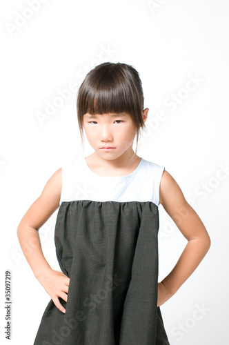 Photo: 怒る女の子 怒る女の子