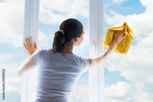 Photo: washing windows washing windows