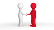 Video: Two people shaking hands Two people shaking hands