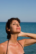 Donna al sole
