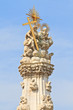 Top of baroque plague column