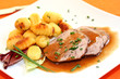 Schweinebraten mit Gnocchi