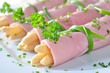Foto: Kalte Spargel-Schinken-Röllchen Kalte Spargel-Schinken-Röllchen