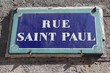Rue Saint Paul
