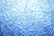 Frost on glass
