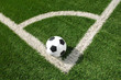 soccer ball on the field