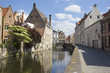 Canal in Bruges, Belgium