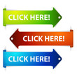 Set of vector long horizontal colorful arrows - click here!