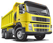 lagre yellow truck