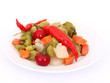 Pickles on white Pickles on white