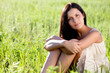 closeup outdoors woman portrait closeup outdoors woman portrait