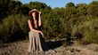 donna nella natura