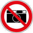 Verbotsschild Fotografieren verboten Zeichen Symbol
