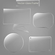 Vektor: Glass Frame Set Glass Frame Set