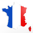 France with flag