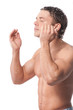 Foto: Young man wash face Young man wash face