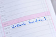 Kalendereintrag "Urlaub buchen!"