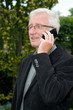 Businessman using a smartphone
