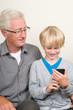Learning to use a smartphone