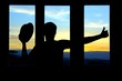 Silhouette d'homme
