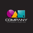 Logo geometric shapes # Vector Logo geometric shapes # Vector