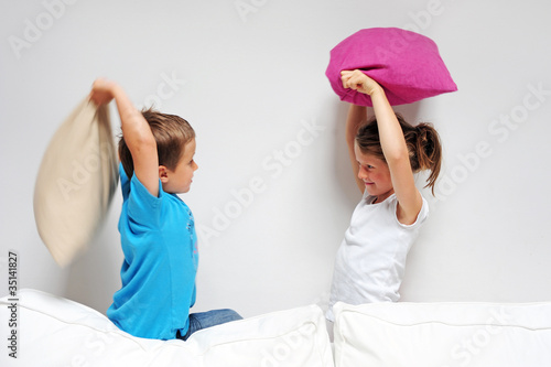 Foto: Kissenschlacht Kissenschlacht